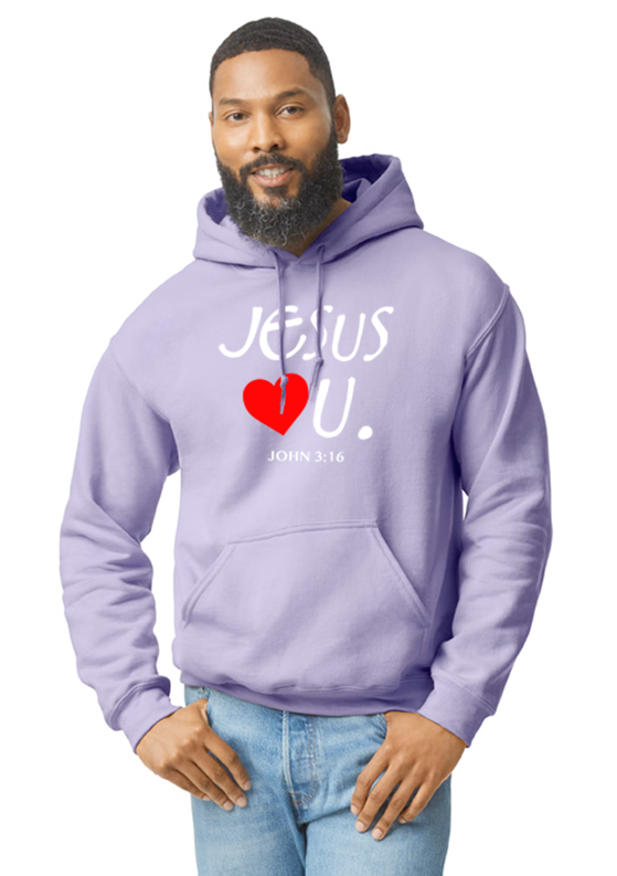 Jesus Loves U Unisex Hoodie