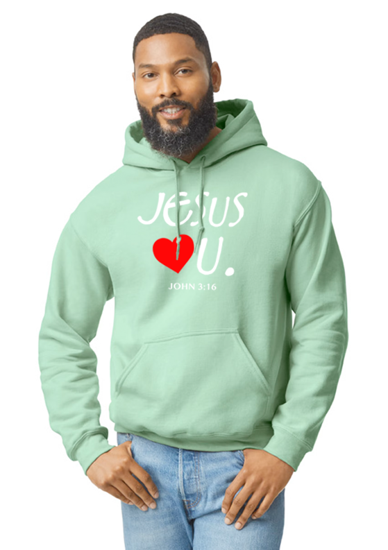 Jesus Loves U Unisex Hoodie