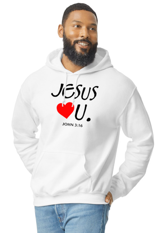 Jesus Loves U Unisex Hoodie