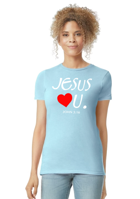 Jesus Loves U Unisex T-Shirt